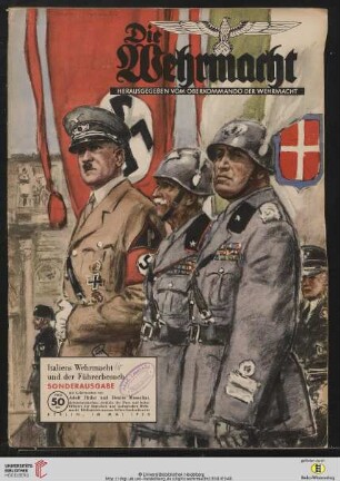 Sonderausgabe Mai 1938