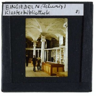 Einsiedeln, Kloster Einsiedeln : Klosterbibliothek