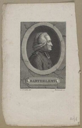 Bildnis des Jean Jacques Barthelemy