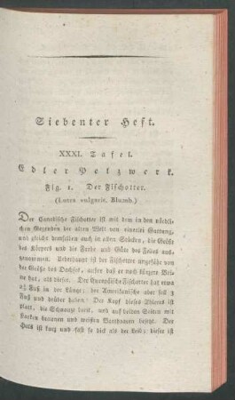 Siebenter Heft.
