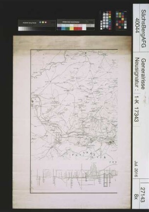 Steinkohlenrevier Saarbrücken; Flözkarte