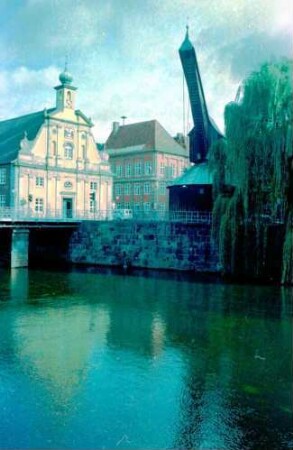 Lüneburg: Kran Am Fischmarkt