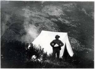 Camp im Tal des Rio Reyes. Jujuy. Argentinien