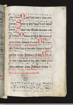 Fragment eines Tonars