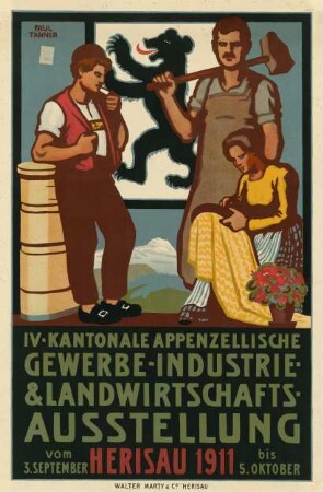 Gewerbe-Industrie & Landwirtschafts-Ausstellung Herisau 1911