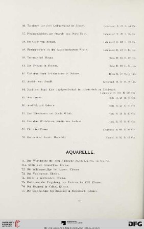 Aquarelle (Nr. 71-216)