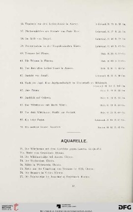 Aquarelle (Nr. 71-216)