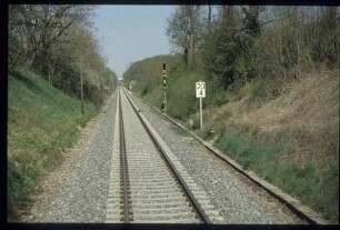 Strecke in km 20+400