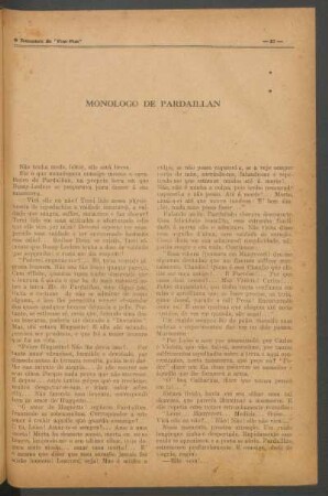 Monólogo de Pardaillan