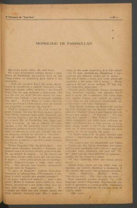 Monólogo de Pardaillan