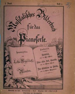 Musikalisches Bilderbuch : für d. Pianoforte. 1,1