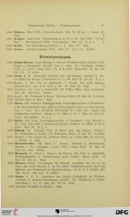 Privatpersonen (Nr. 1068-1175)