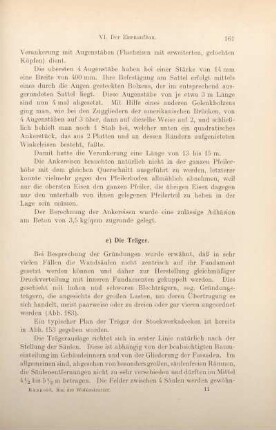 e) Die Träger