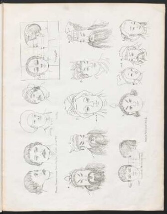 [Plate II. Kalmucken und Chinesen.]