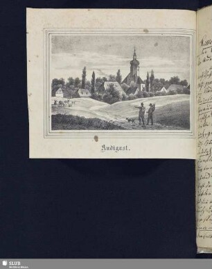 3. Audigast. Ritterguth, flur, Kirch- und Schuldorf