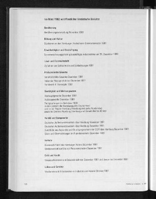 Im März 1982 veröffentlichte Statistische Berichte