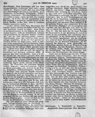 Göttingen, b. Vandenhök u. Ruprecht: Ausführliche Katechisationen über den Hannöverischen Landeskatechismus von D. Johann Friedrich Christoph Gräffe. Zweyter Theil. XII und 532 S. gr. 8. 1802.