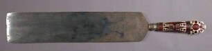 Vorlegemesser mit Bernstein-Elfenbein-Griff