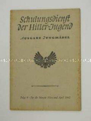 Schulungsheft für BDM-Führerinnen