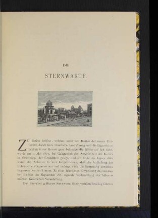 Die Sternwarte.