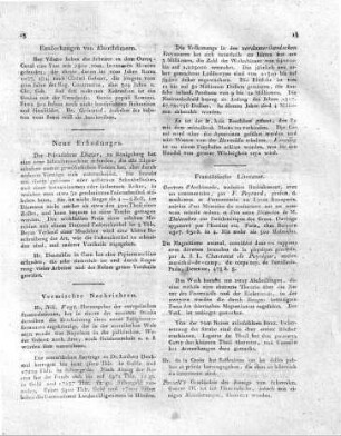 Entdeckungen von Alterthümern.