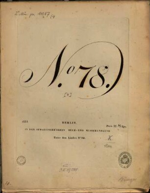 Sammlung von Märschen für türkische Musik : zum bestimmten Gebrauch d. königl. preuss. Armee (geschwinder Schritt). [4], Marsch Nr. 1 des Prinzen Friedrich von Preussen, K.H.