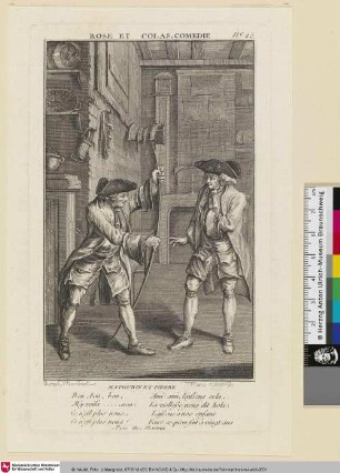 Rose et Colas, Comedie; Mathurin et Pierre