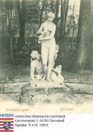 Schwetzingen, Schlosspark, Galathea (Statue)