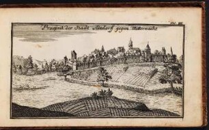 Prospect der Stadt Altdorff gegen Mitternacht. - Altdorf bei Nürnberg