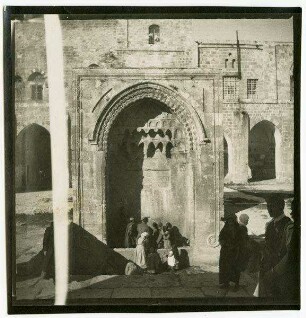 haram am Nordrande des haram [Tempelberg, Jerusalem]