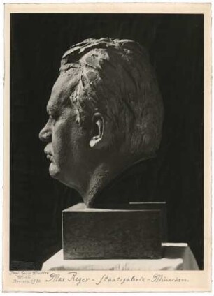 Fotografie Max Reger (Büste)