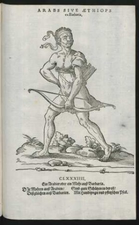 Arabs Sive Aethiops ex Barbaria.