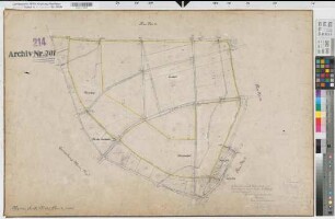 Werne (Werne), Umlegung Werne, Urkarte II Werne, Ksp. Flur 11