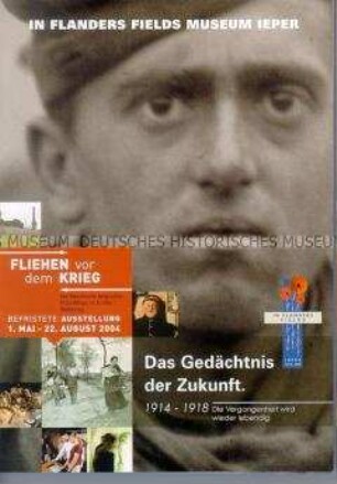 Informationsblatt des Flanders Fields Museum zur Ausstellung "Fliehen vor dem Krieg"