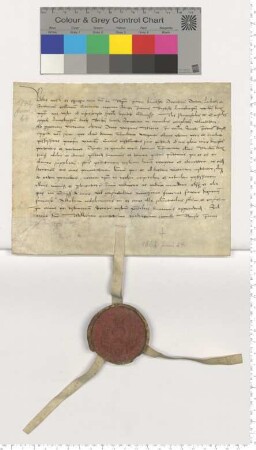 Präsentation an den Propst Magister Dr. Joh. Knutzen für eine Vikarie am Marienaltar zu St. Johannis [lat].
