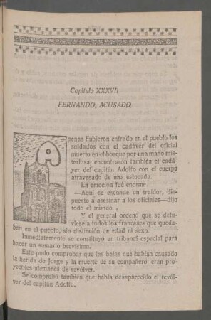 Capítulo XXXVII - Fernando, acusado