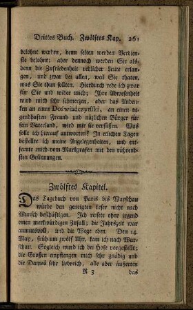 Zwölftes Kapitel. - Siebzehntes Kapitel.