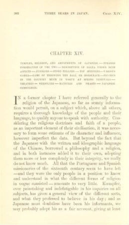 Chapter XIV. Temples, religion, and amusements of Japanese ...