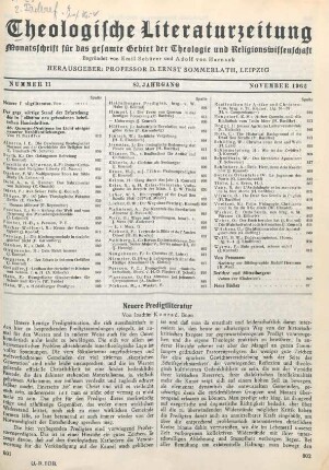 801-812 Neuere Predigtliteratur