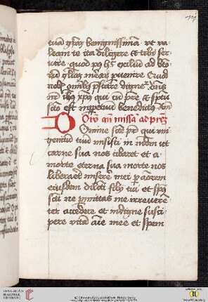 Orationes. Psalmi. Hymni ad Missam