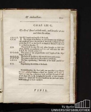 Chap. LIII G. Of a Roof Bevel at both ends, and broader at one end then the other.