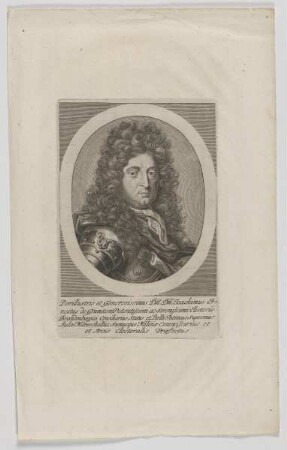 Bildnis des Joachimus Ernstus de Grumbkow
