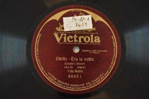 Otello : Era la notte (Cassio's dream); (act 2) / (Verdi)