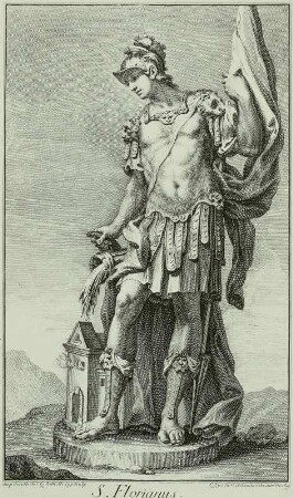 S. Florianus (nach einer Statue der Hofkirche)