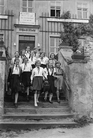 Gruppenbild Mädchenchor