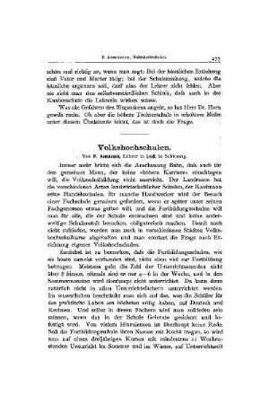 Volkshochschulen