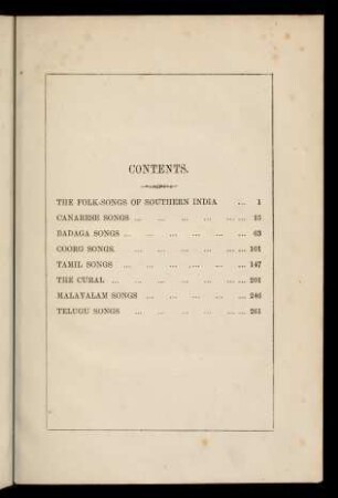 III-IV, Contents