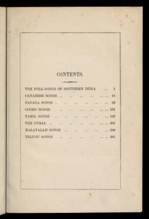 III-IV, Contents