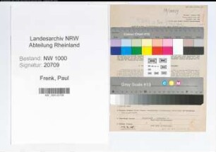 Entnazifizierung Paul Frenk, geb. 29.03.1911 (Kaufmann)