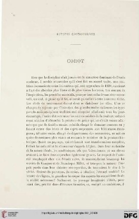 11: Corot : artistes contemporains